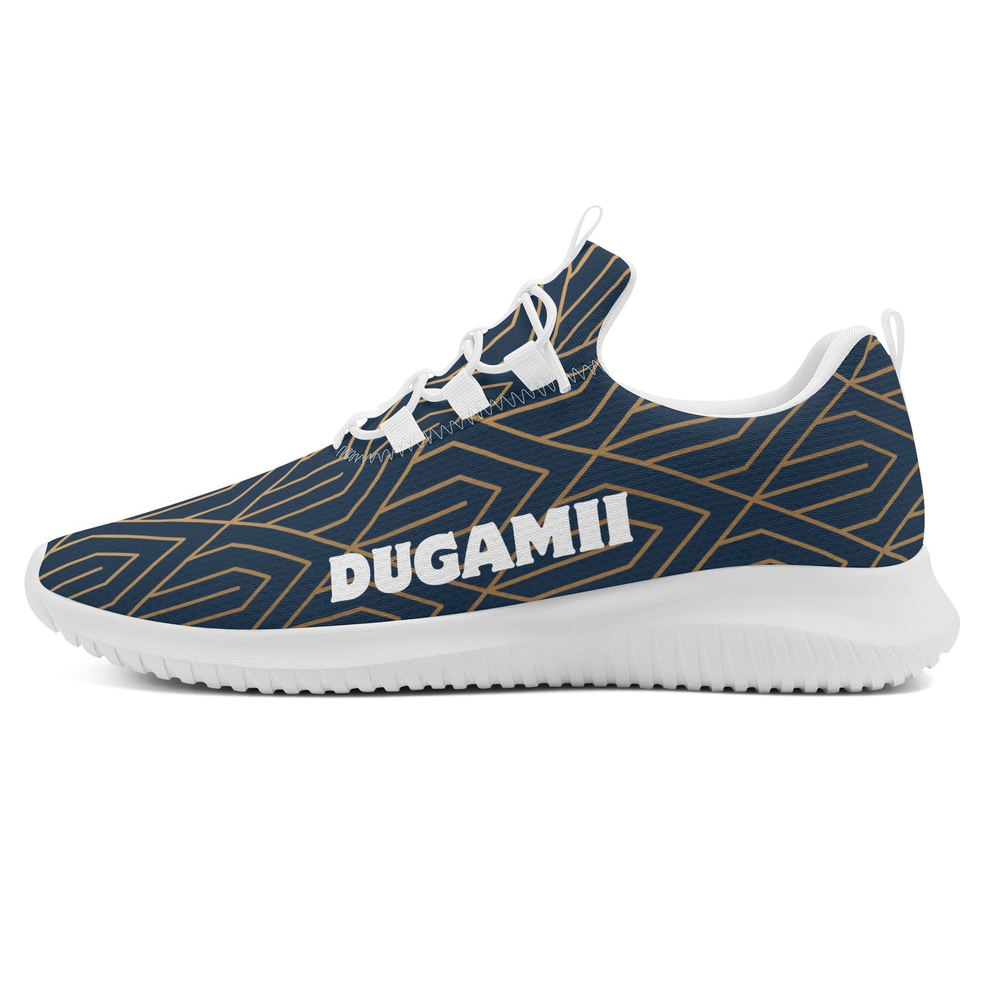 DuGamii Womens Lace Up Running Shoes