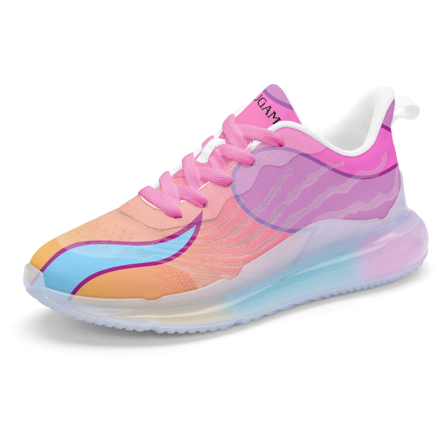 Womens DuGamii Rainbow Atmospheric Cushion Running Sneakers