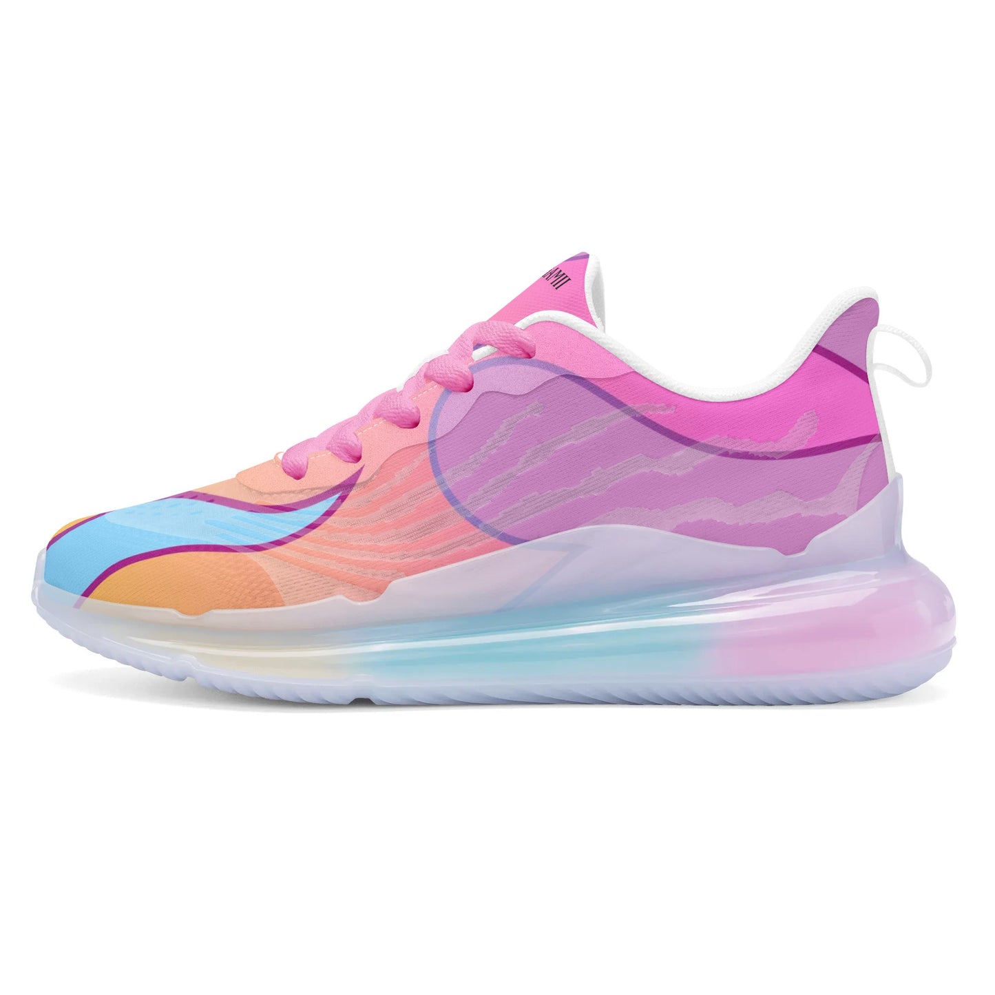 Womens DuGamii Rainbow Atmospheric Cushion Running Sneakers