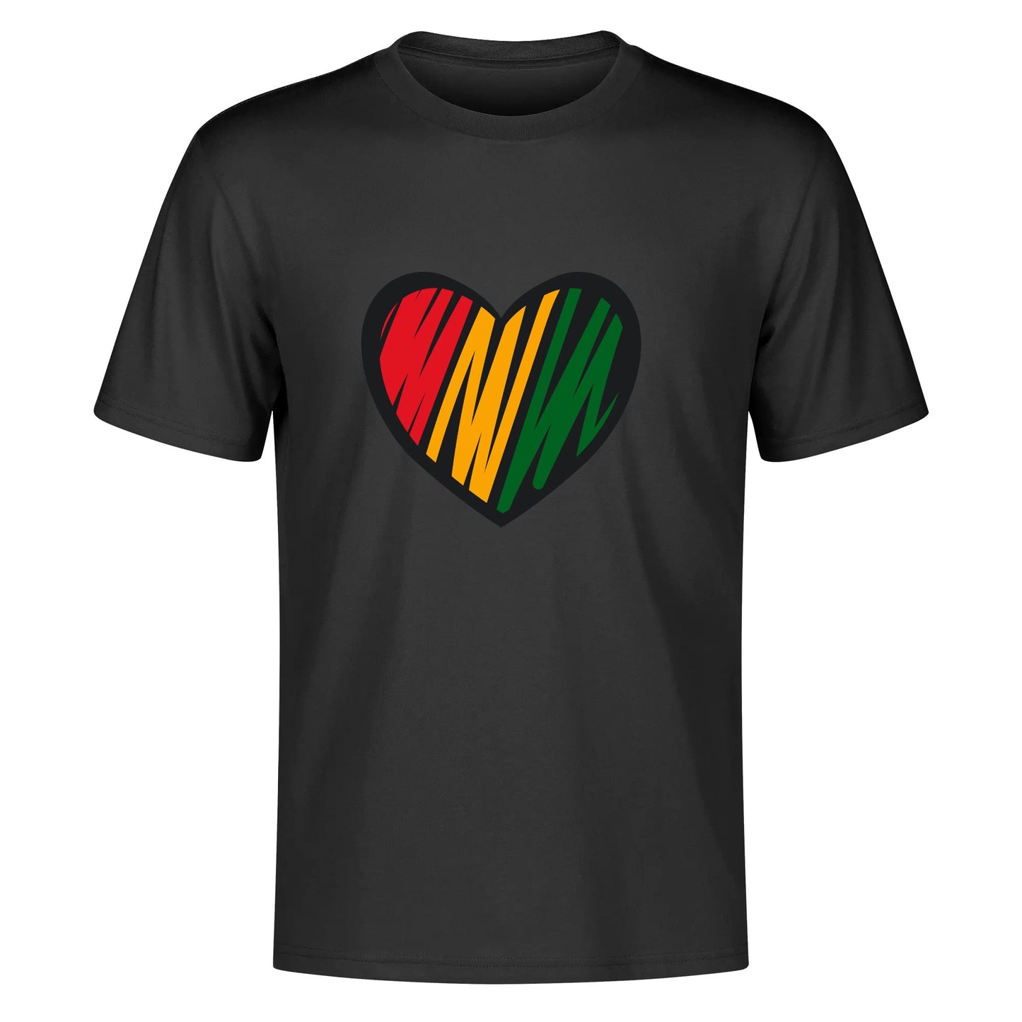 Mens DuGamii Heart Of Africa Cotton T-Shirt