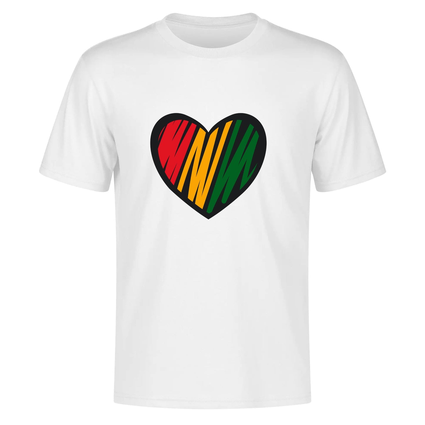 Mens DuGamii Heart Of Africa Cotton T-Shirt