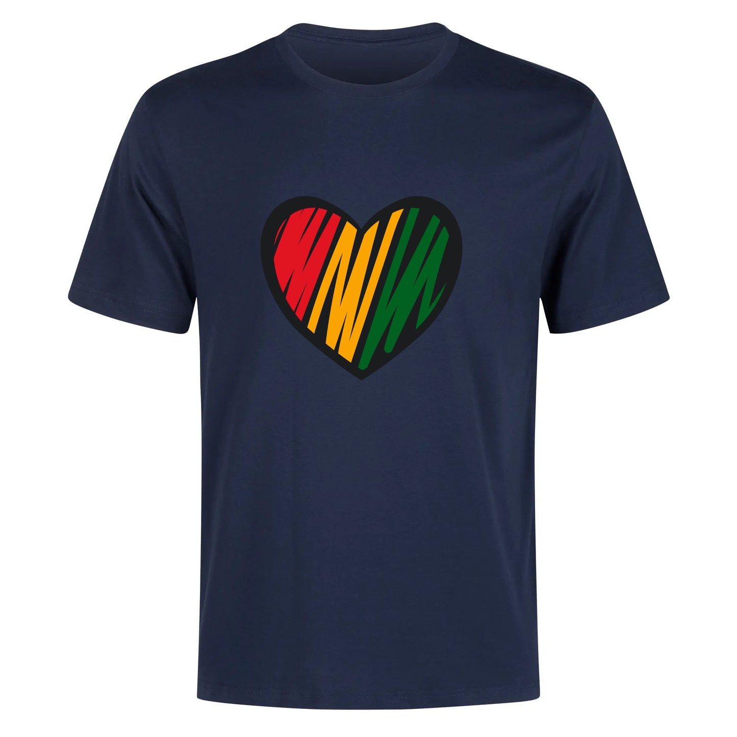 Mens DuGamii Heart Of Africa Cotton T-Shirt