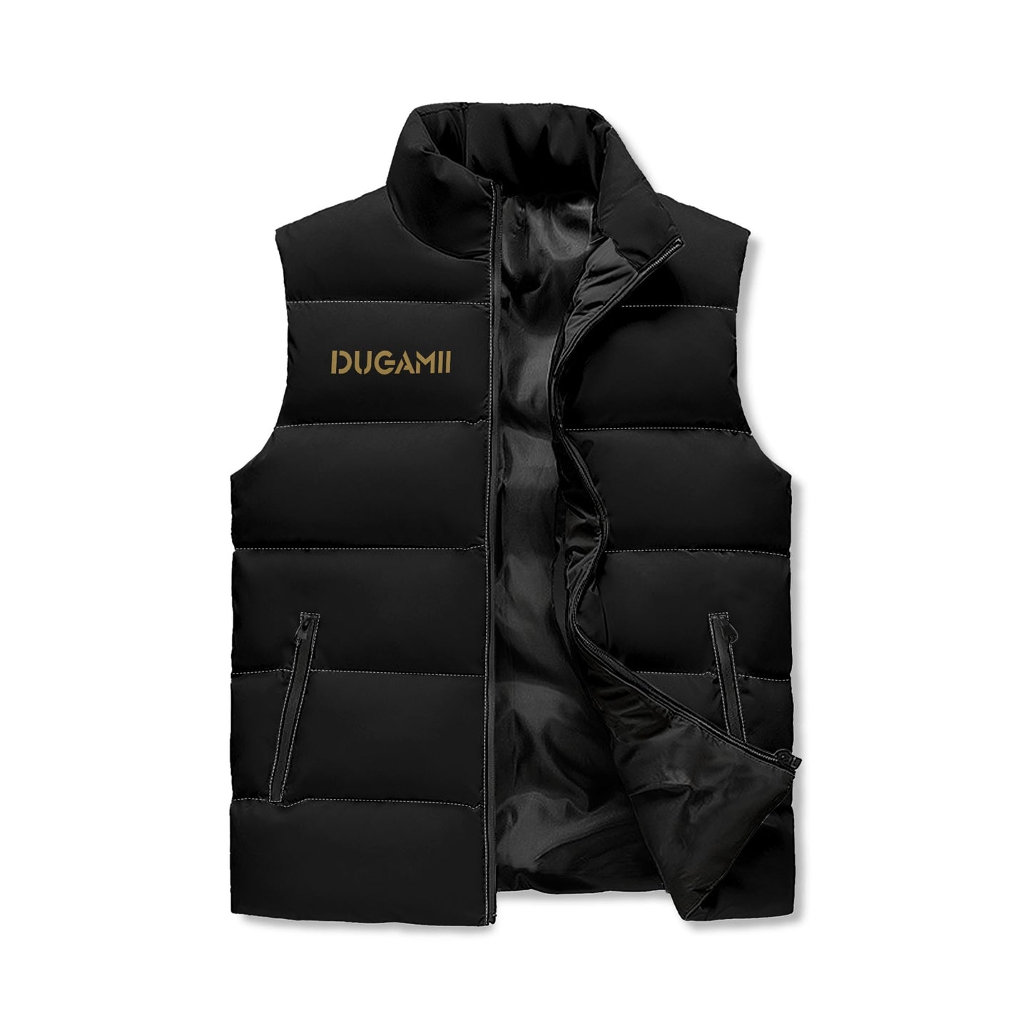 DuGamii Unisex Lightweight Zip Up Puffer Vest