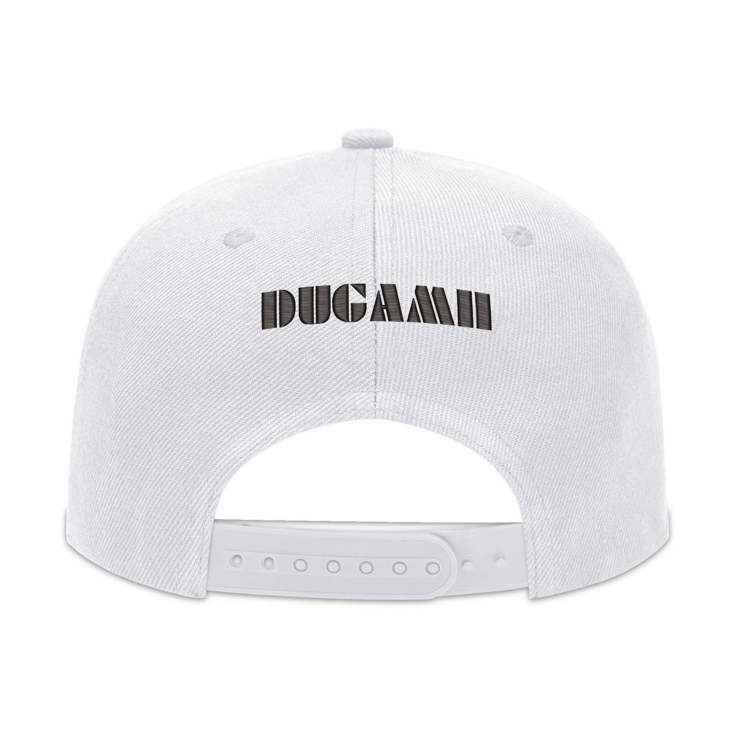 DuGamii Classic White Snapback Hat