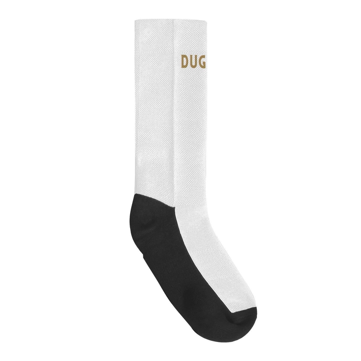 DuGamii White Crew Socks