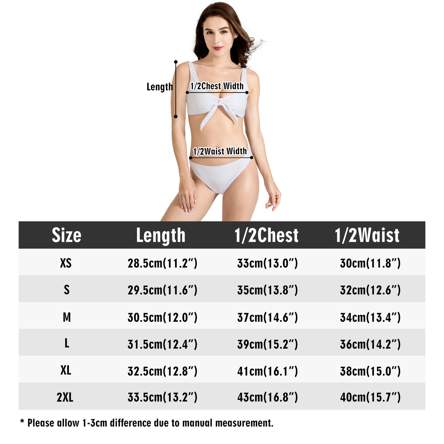 Women's DuGamii Bow Front Bikini Swimsuit