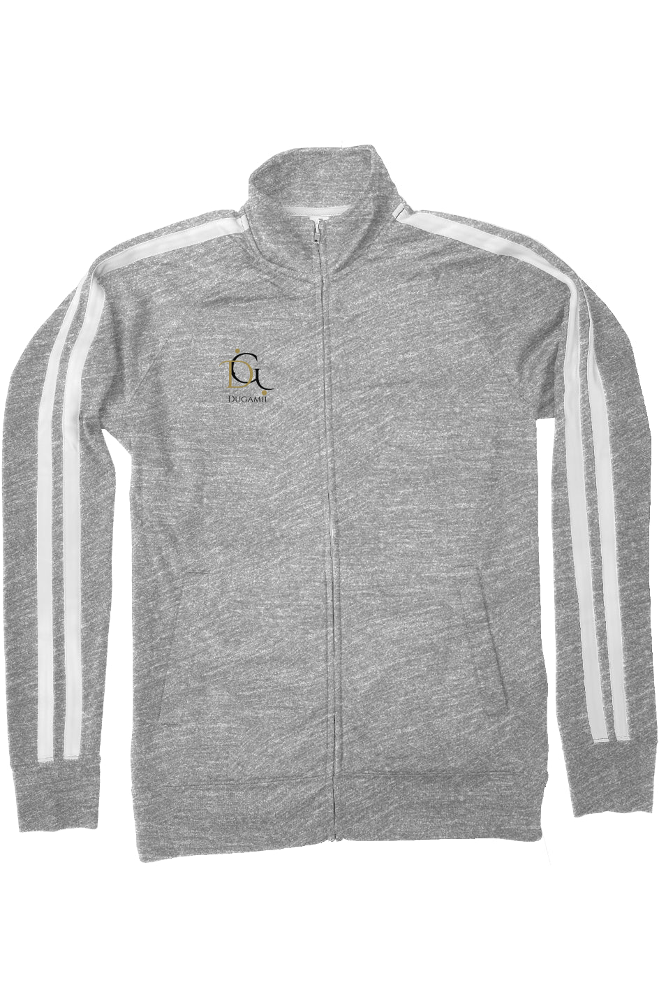 DuGamii Unisex Heather Grey Track Jacket