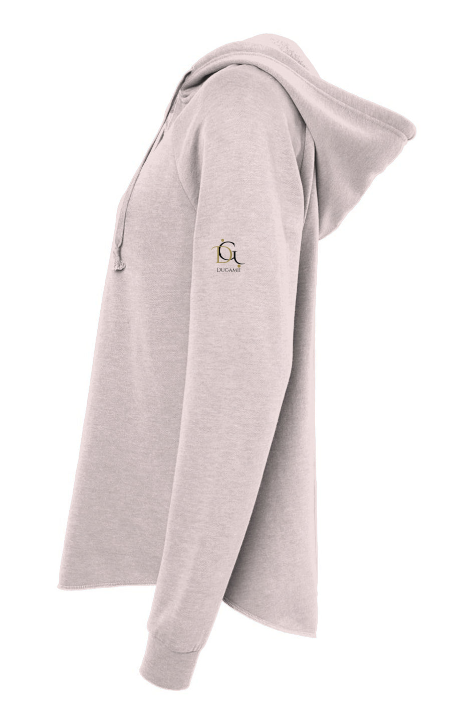 Women's DuGamii Blush Color Hooded Sweatshirt