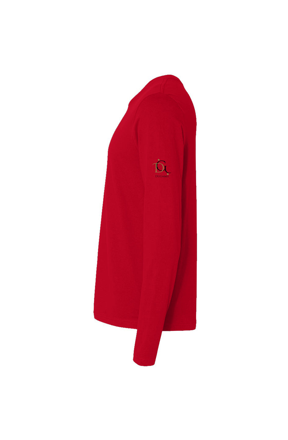 Men's Dugamii Lock and Key Red Long-Sleeve Crew