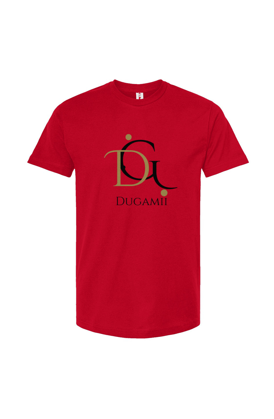 DuGamii Signature Classic Cotton Unisex Red T-Shirt