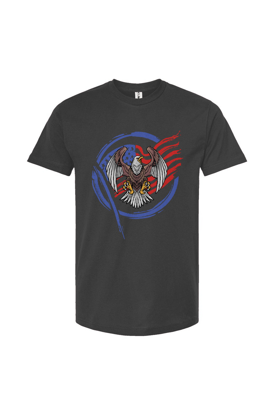 DuGamii Unisex "Brave Eagle" Coal T Shirt