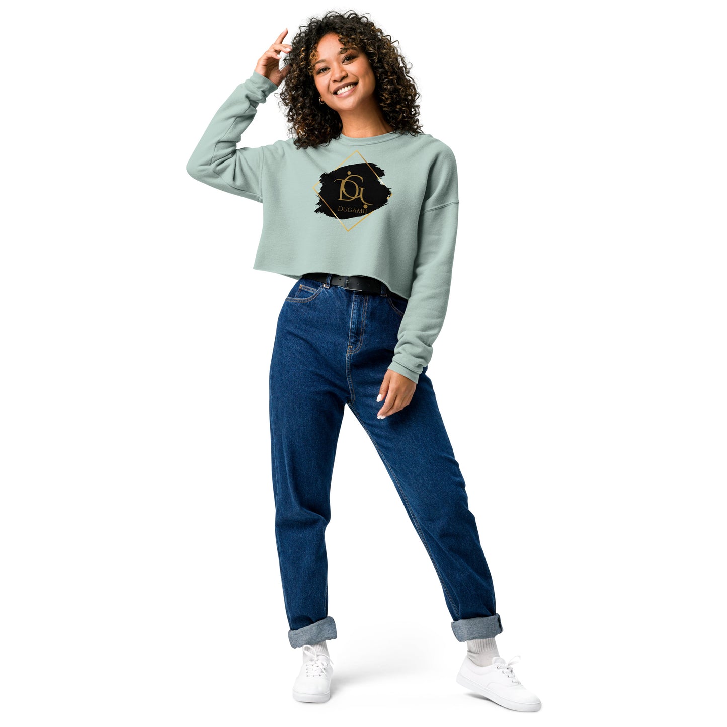 DuGamii Women's Crop Sweatshirt